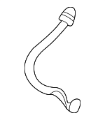 Jaguar - Brake Hose Rear Right