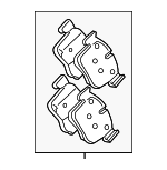 Jaguar - Brake Pad Front