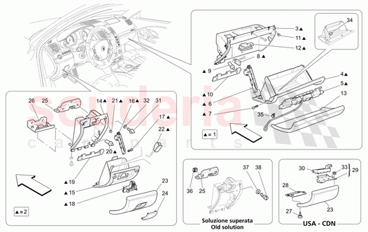 Maserati – Computer Covering Panel 66522900